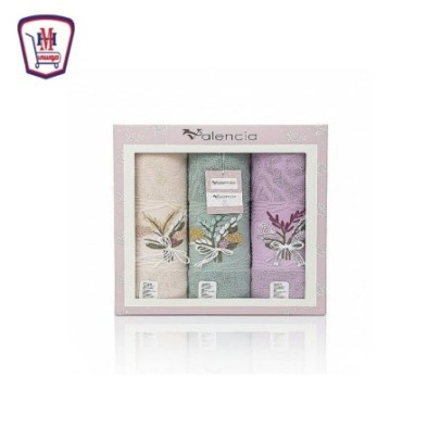 طقم فوط VALENCIA هاند ميد 3 قطع م / 161728 من موسى | هايبر موسى