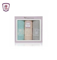 طقم فوط VALENCIA فيروز 3 قطع م / 161731 من موسى | تسوّق أونلاين