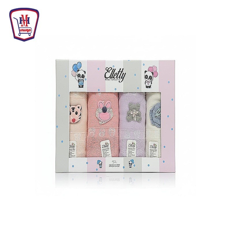 طقم فوط 4 قطع موديل 3030