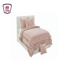 طقم دفايه سرير قطيفه 4 قطعه ليالينا LONG Home من موسى | تسوّق أونلاين