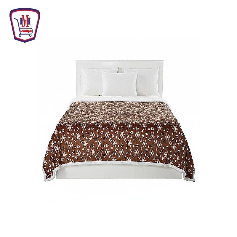 دفايه سرير الراعى قلوب × نجوم  1 قطعه