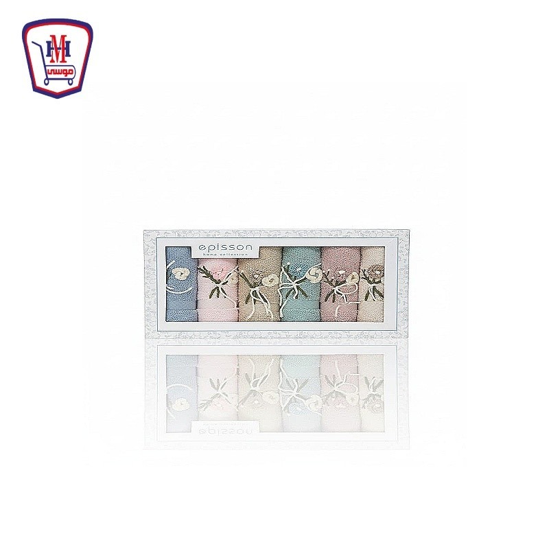 EPISSONطقم فوط تواليت 6 قطع L407 ( 30 سم × 30 سم )