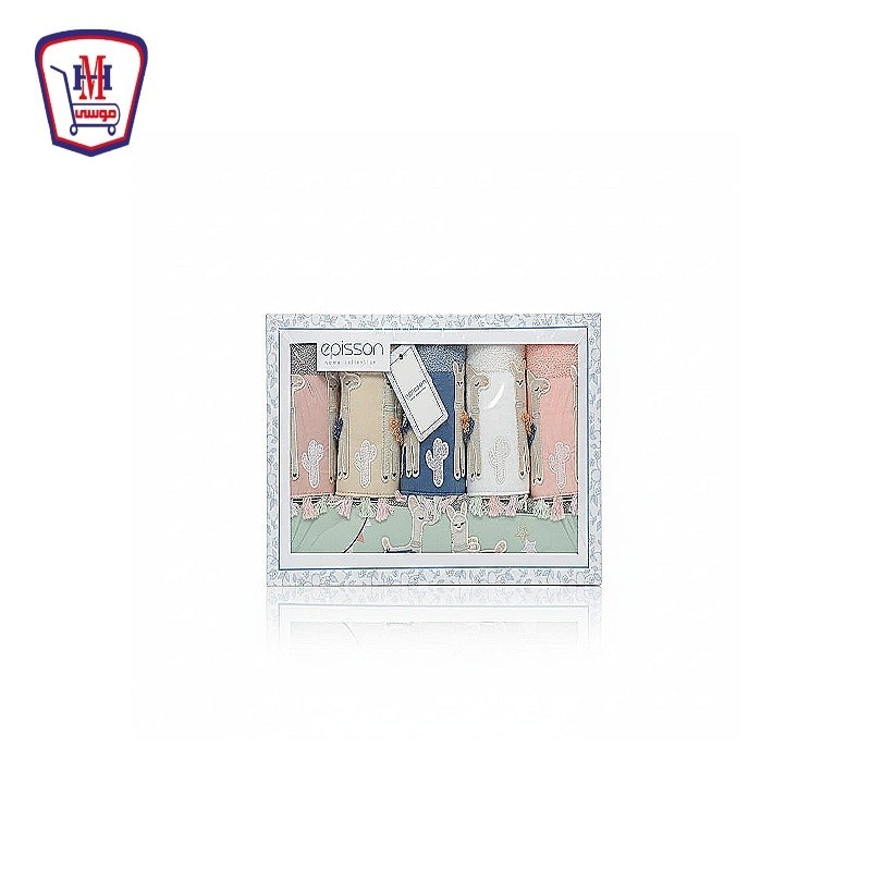 EPISSON طقم فوط اطفال 6 قطع J220 ( 60 سم × 80 سم )