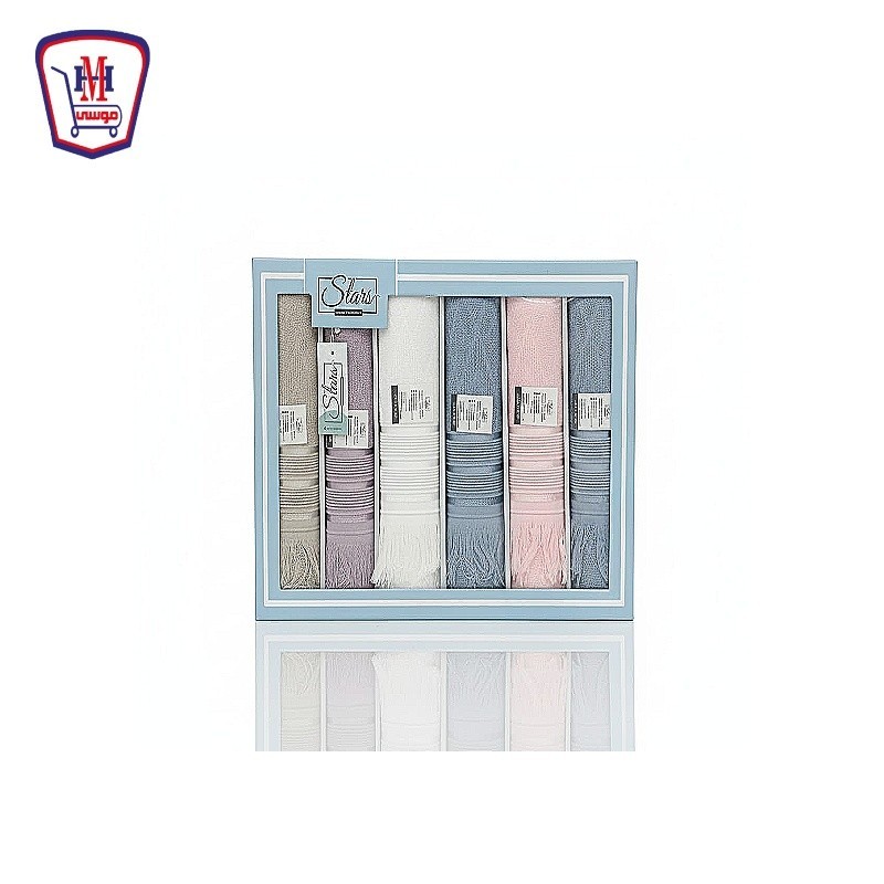 EPISSON طقم فوط اطفال 6 قطع A3056( 50سم × 100سم )