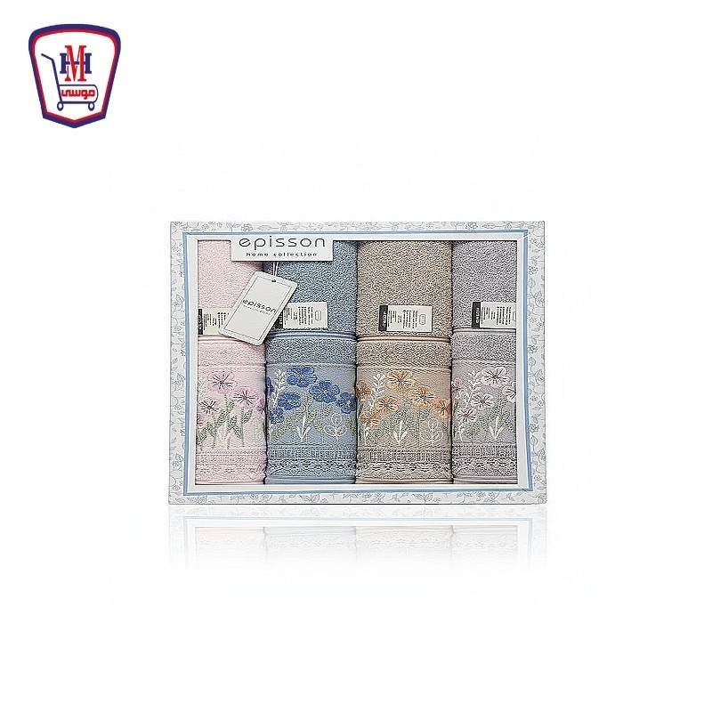 EPISSON طقم فوط 4 قطع S2144 ( 60 × 120 سم )