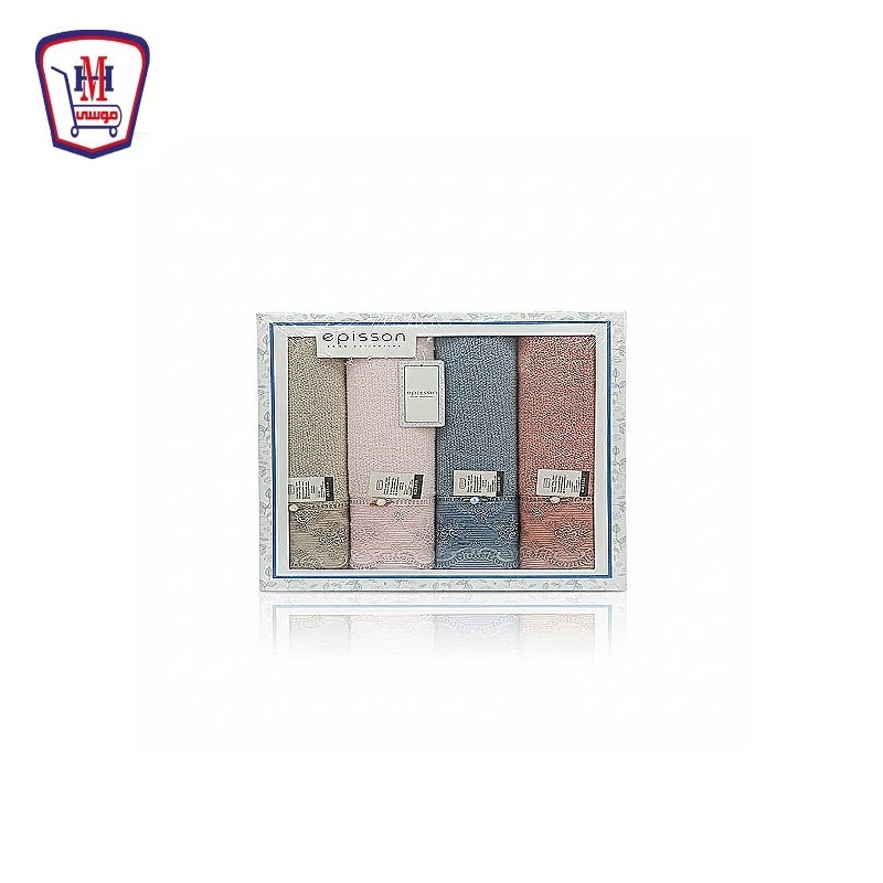 EPISSON طقم فوط 4 قطع S2123 ( 60 × 120 سم )
