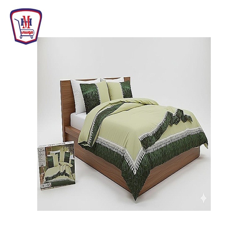 طقم ملايه  سرير كبير زهراء 5 قطع