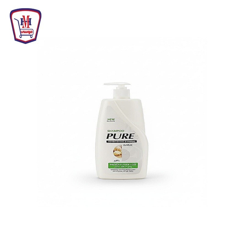 بيور شامبو للشعر بامب بالثوم 1 لتر