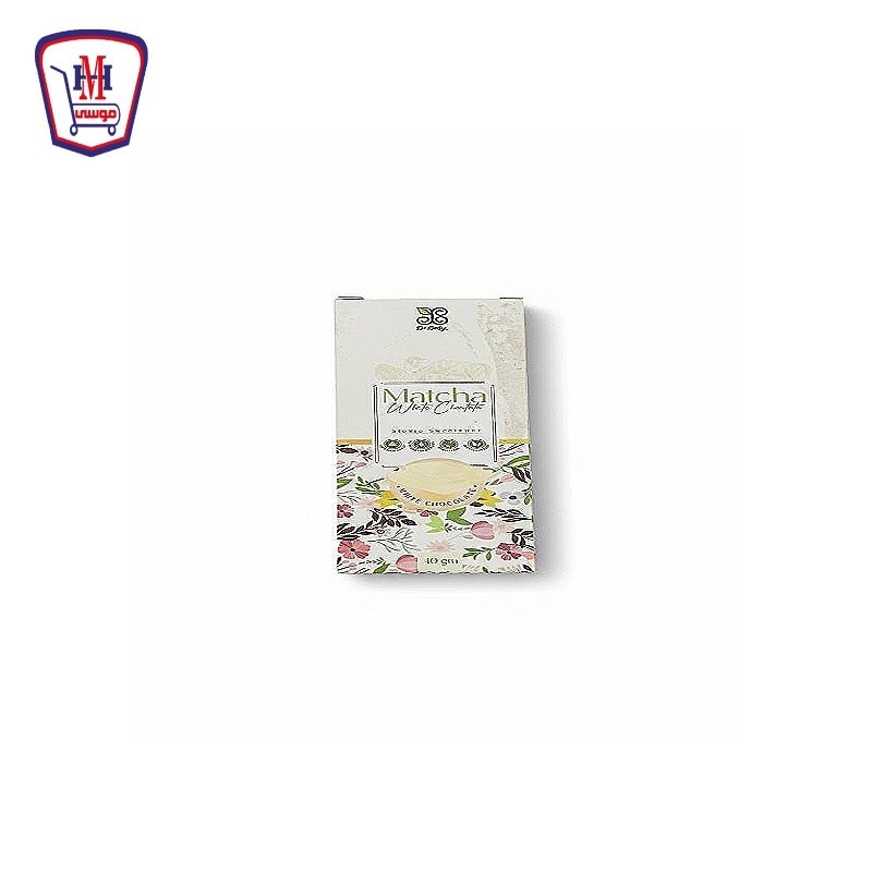 د بيبي ماتشا وايت شوكليت بار 40 جرام