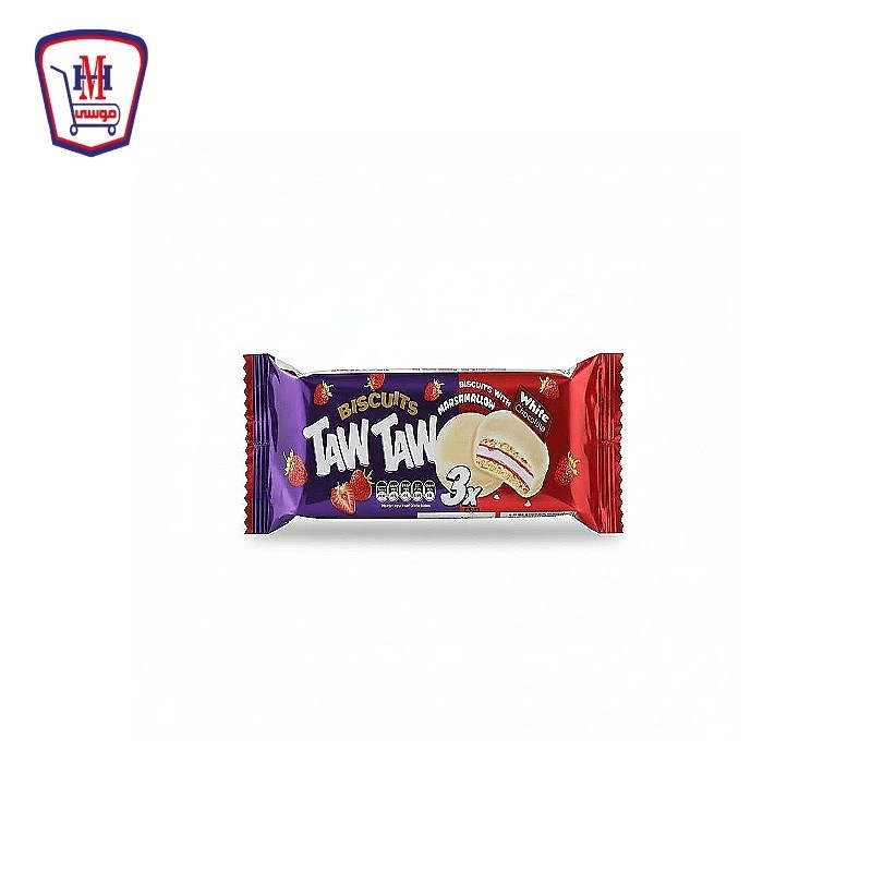 تاوتاو بسكويت ويفر محشو بمربى الفراوله باكو