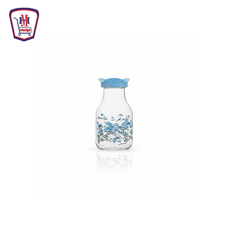 زجاجه مياه اشكال غطاء ورده
