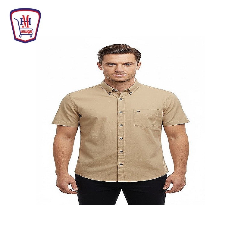 قميص كندا جبردين 1 جيب نص كم م 725