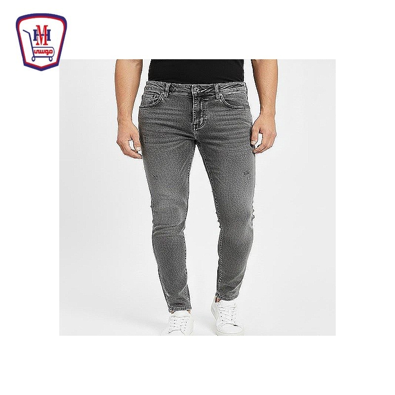 بنطلون جينز بلاك نيو سكاى محجر خربشه م 4529