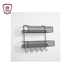 حامل ومنظم مطبخ 5 هوك 2 دور | من موسى | هايبر موسى