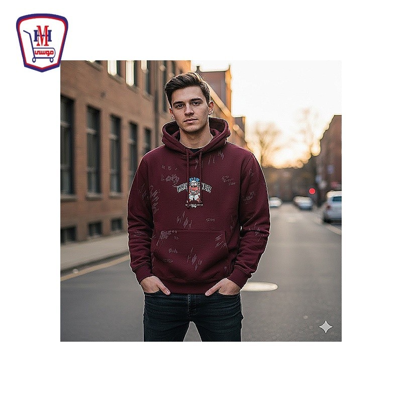 سوى تيشيرت جى يونت طباعه دبدوب على الصدر موديل 6163