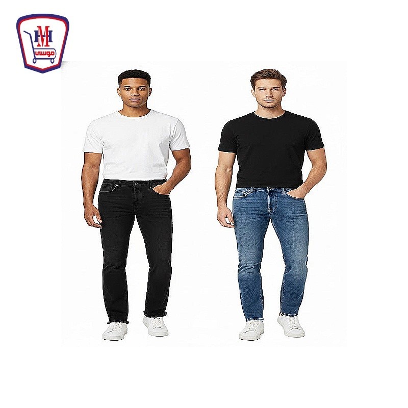 تايسون بنطلون جينز رجالى ساده محجر تطريز نسر م 121