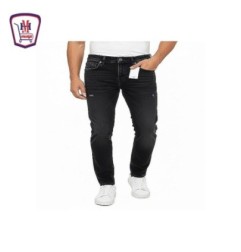 بنطلون جينز كافانى مخربش م 444/ 249 249 مل من موسى | هايبر موسى