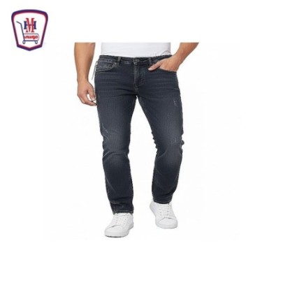 بنطلون جينز بلاك ساده مخربش جينزوير م 2059 2059 مل من موسى | تسوّق أون