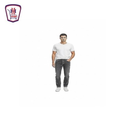 بنطلون جينز بلاك ساده مخربش جينزوير موديل 2059