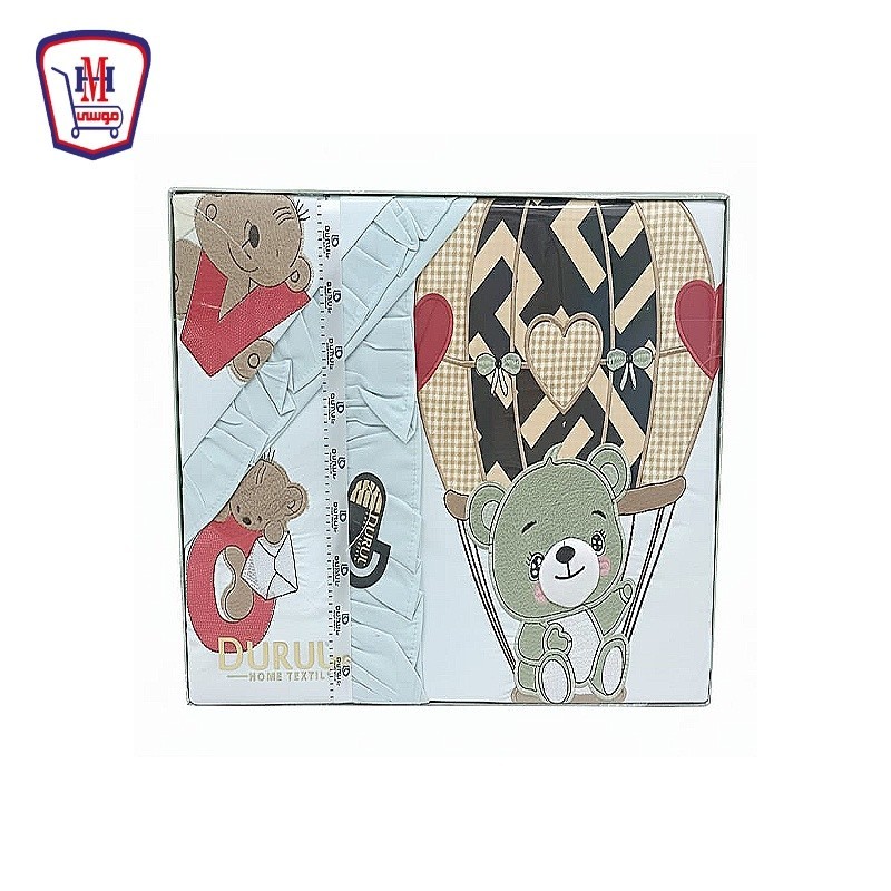 طقم ملايه سريرسفرى 6 قطعه موديل 411 م 400543