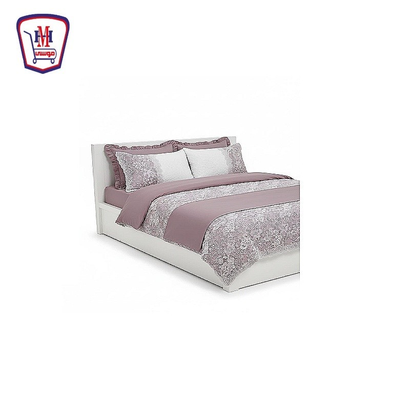 طقم ملايه سرير مطرز كبير4 قطعه موديل 320 م 400561