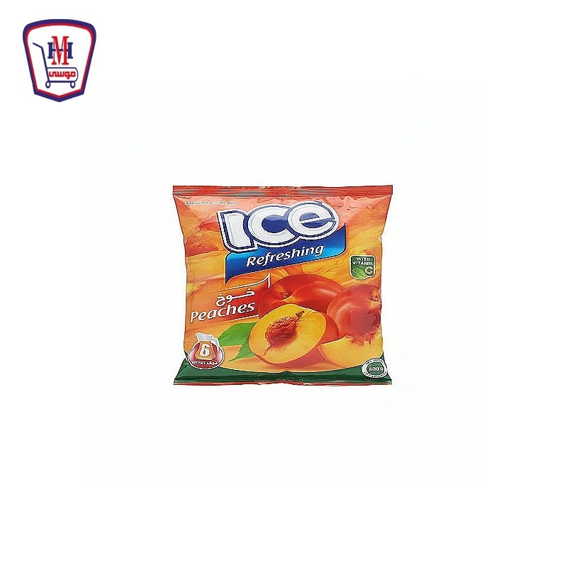 ايس عصير بودره خوخ 600 جرام