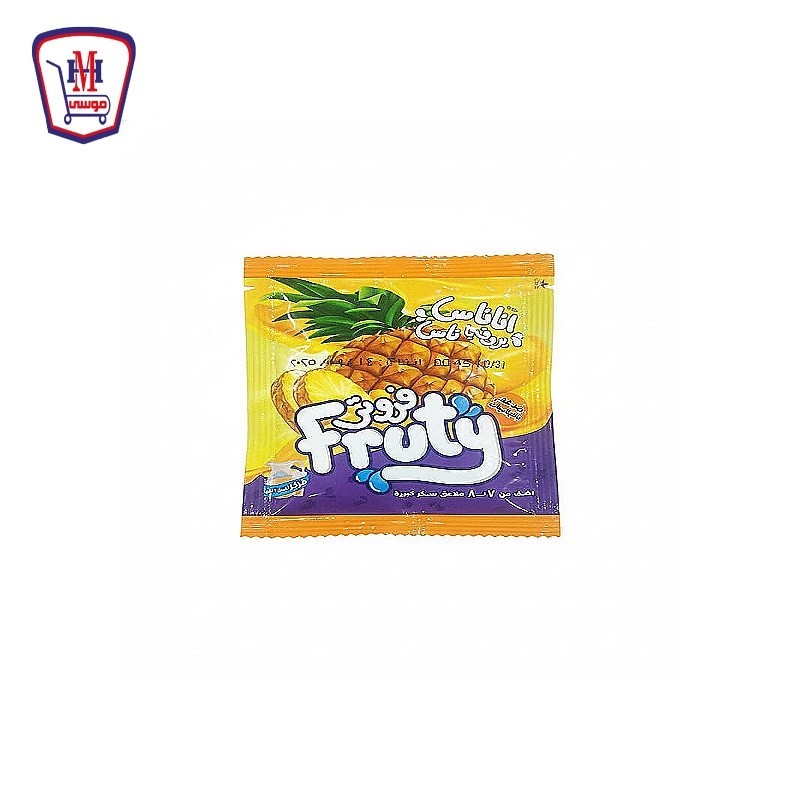 فروتى عصير اناناس مركز 12 جرام ظرف