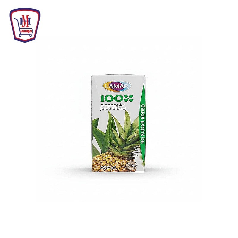 لمار عصير اناناس طبيعى 200 مللى لمار عصير اناناس طبيعى 200 مللى