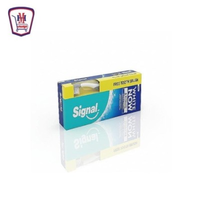 سيجنال معجون وايت ناو انتعاش اكثر 75 مللى + فرشاه