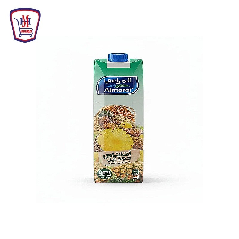 المراعى عصير اناناس كوكتيل 1 لتر