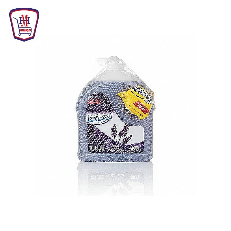 بسيل صابون سائل لافندر 4 لتر + 500 مللى هديه