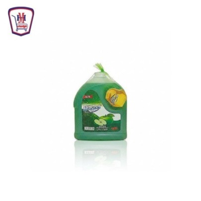 بسيل صابون سائل تفاح 4 لتر + 500 مللى هديه