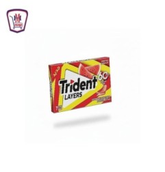 ترايدنت لبان بطيخ و خوخ 7 قطع
