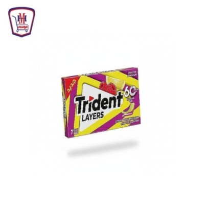 ترايدنت لبان ليمون و توت 7 قطع