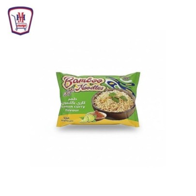 بامبو نودلز بنكهه كارى ليمون 70 جرام