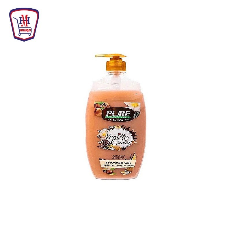 بيور شاور كريمى بامب كريمه الفانليا والكاكاو 1 لتر