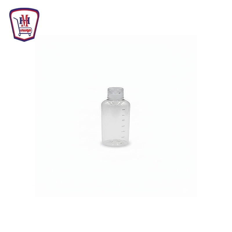 زجاجه مياه اكليرك مدرجه غطاء سيليكون