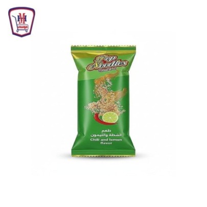 بوب نودلز سناكس طعم الشطه والليمون 30 جرام