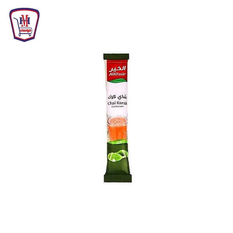 الخير شاى كرك بالهيل بالسكر 20 جرام