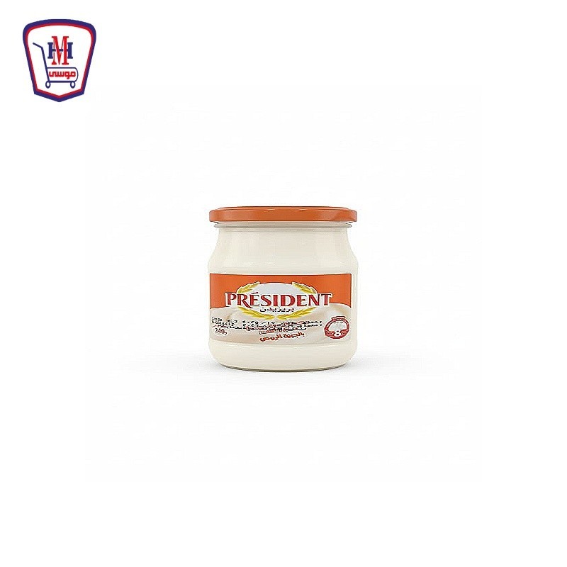 بريزيدن جبنه مطبوخه بالجبنه الرومى 240 جرام