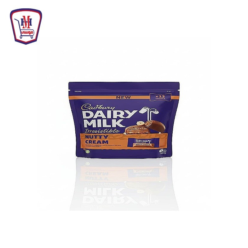 كادبورى شيكولاته مينى بندق كيس 136.5 جرام