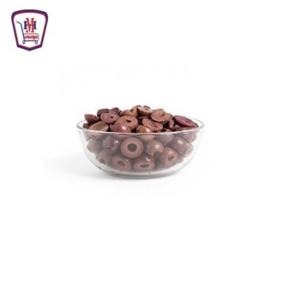 زيتون اسود شرائح طبيعى 300 جرام | من المروه | هايبر موسى — أفضل سعر وت