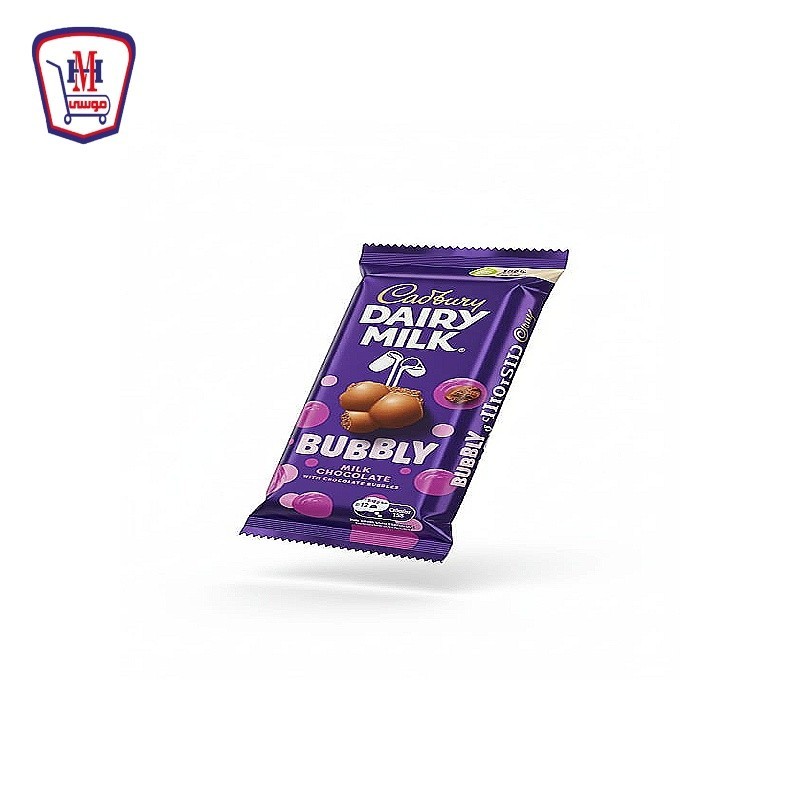 كادبورى بابلى شيكولاته ساده 87 جرام قطعه