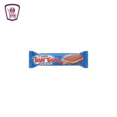 تاوتاو تربو كيك بالفراوله محشو بمربى الفراوله كبير قطعه