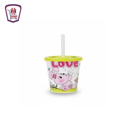 كرم كوب ديزنى بغطاء و شاليموه 400 مللى | هايبر موسى