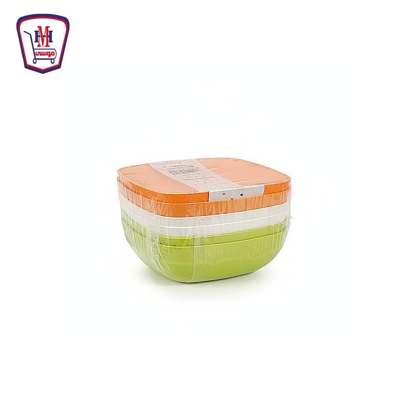 لمسه بلاست طقم بوله الوان فريش 6 قطعه