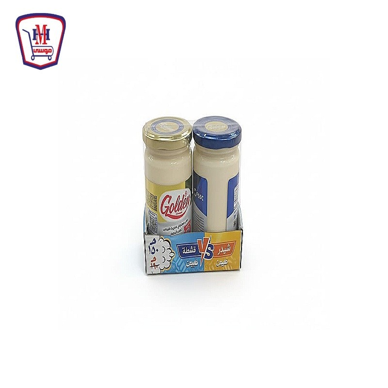 جولدن تشيز جبن كريمى شيدر + قشطه 275 جرام عرض 1+1