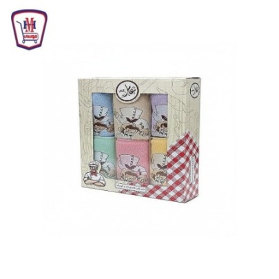 عامر تكس علبه طقم فوط مطبخ 6 قطع من موسى | هايبر موسى