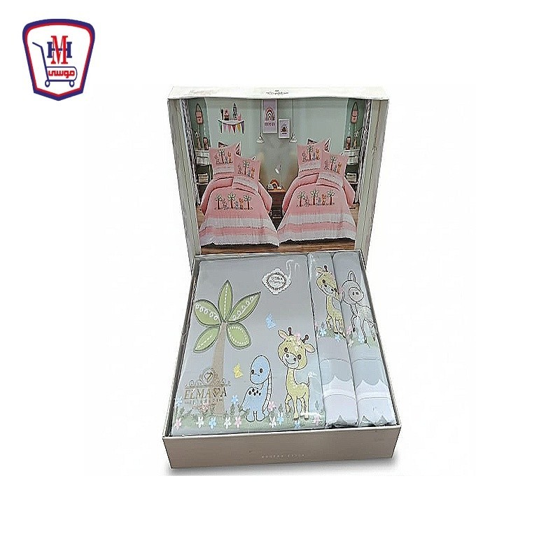 طقم ملايه سرير الماسه/السمان 203 اطفال 6 قطع