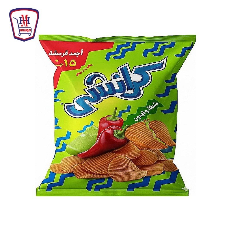كرانشى بطعم الشطه والليمون 97 - 107 جرام